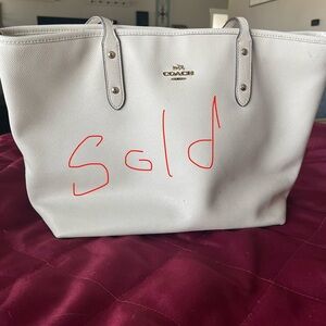 Coach Cream Crossbody Bag